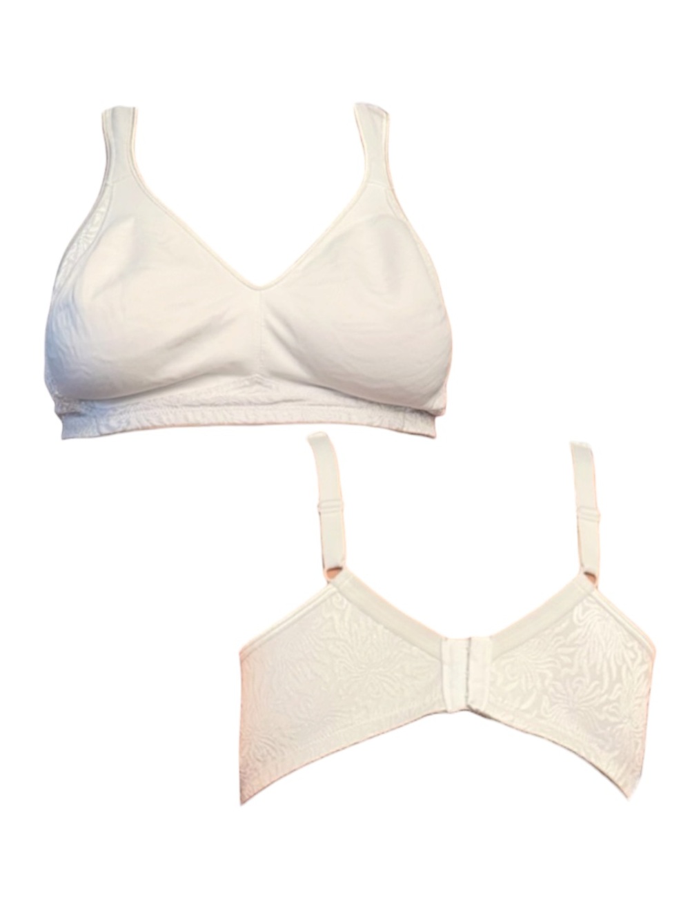 White Sports Bra